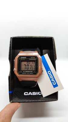 Casio W-217HM-5AVEF Digitaluhr mit Silikonarmband Neu