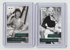 Jayne Mansfield rare MH Cheroot #'d x/3 Tobacco card no. 375