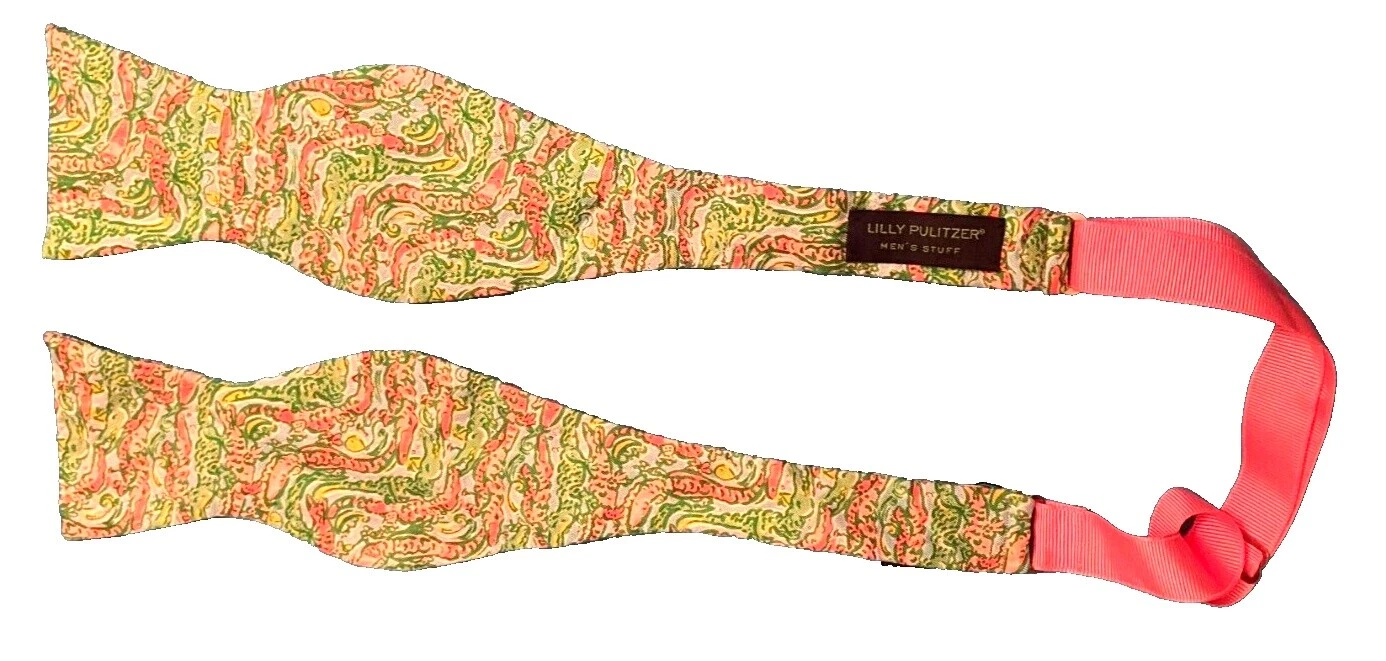 Lazos de corbata de moño Lilly Pulitzer para hombres