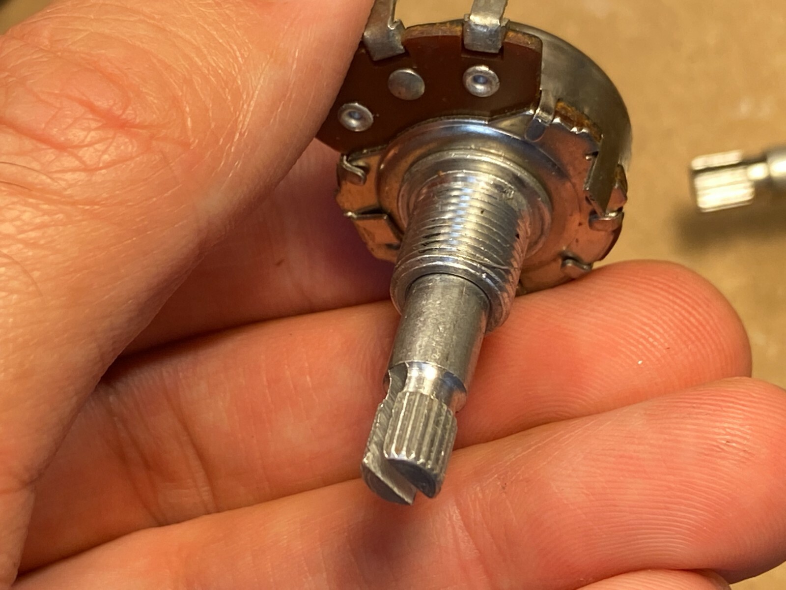 Coppia Potenziometri Clarostat 500k Ohm – NOS 1966 – Vintage Per Chitarra/basso - 4