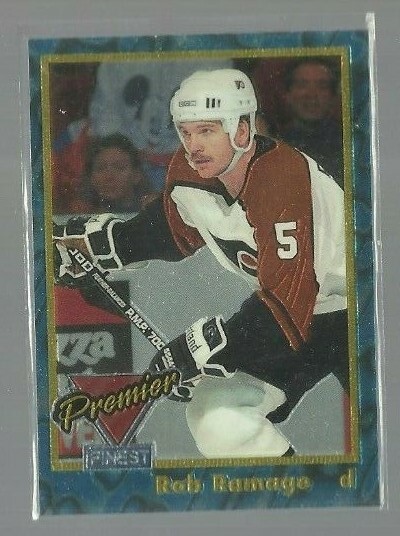 1993-94 Topps Premier Finest #12 Rob Ramage (ref 96514)