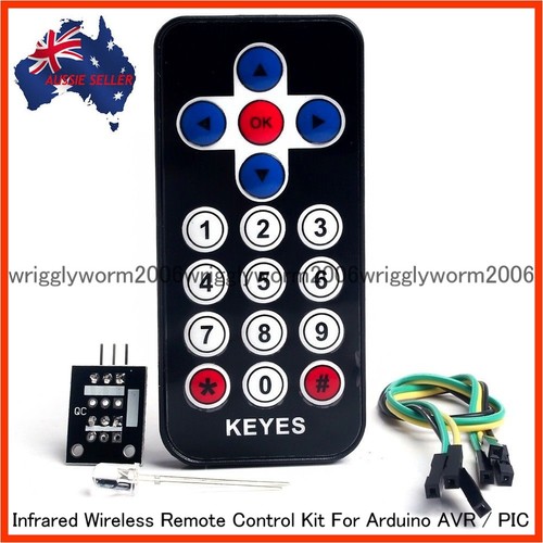 Infrared Wireless Remote Control Kits For Arduino Projects - AVR PIC - Brand New - Picture 2 of 4