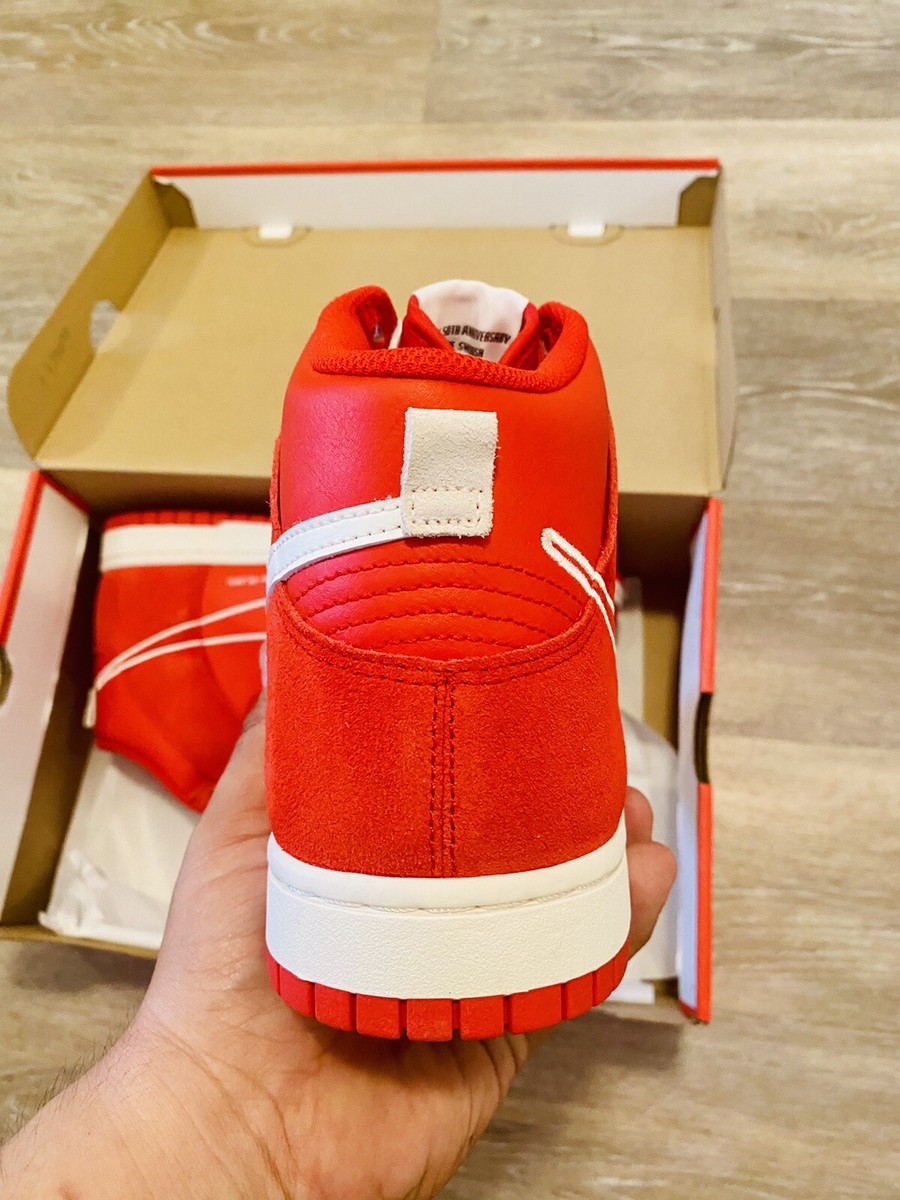 Nike Dunk High 'First Use' University Red Sail DH0960-600 Men's 9