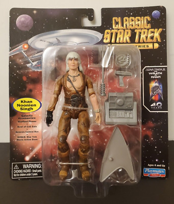 Classic Star Trek Movie Series Khan Noonien Singh Figur, Wrath of Khan, NEU