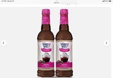 Jordan's Skinny Syrups Sugar Free Coffee Syrup, Mocha Flavor Drink Mix, Zero ...