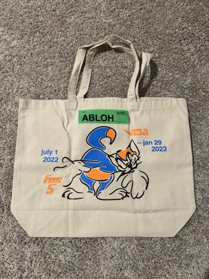 Virgil Abloh x Brooklyn Museum FOS Cat Tote Bag Tan OS
