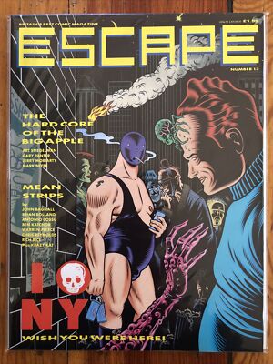 ESCAPE #13 Bolland Bagnall Panter Spiegelman Moriarity Charles Burns (Last Copy)
