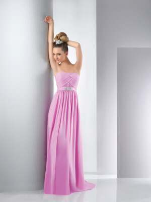 Bari Jay Bridesmaid Dress (Style 121), Orchid, Size 14 | eBay