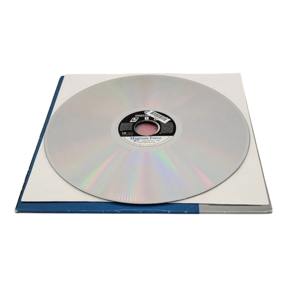 Magnum Force Warner Laserdisc Clint Eastwood Dirty Harry Stereo Extended Play - Image 3 of 4