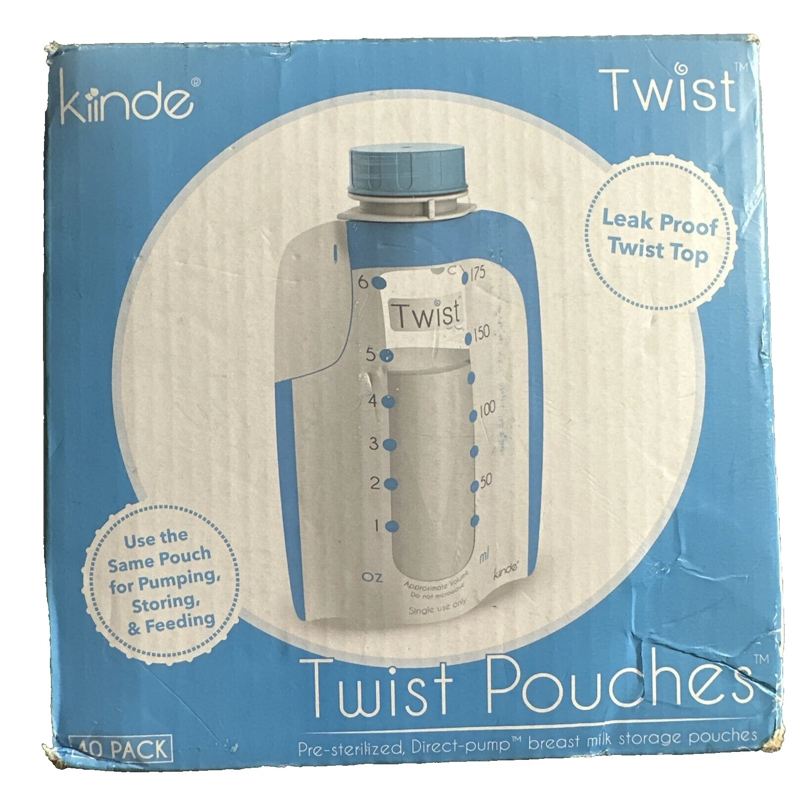 Multicolor bolsa de almacenamiento de leche materna