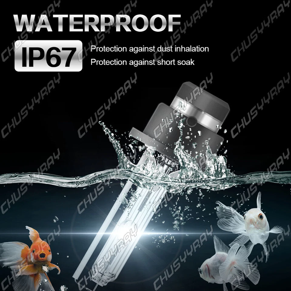 For Infiniti QX56 2004-2010 6000K Front Xenon HID Headlight Bulbs Low Beam Qty2 - Image 2 of 4