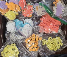 77pc assorted sea life themed foam sticker
