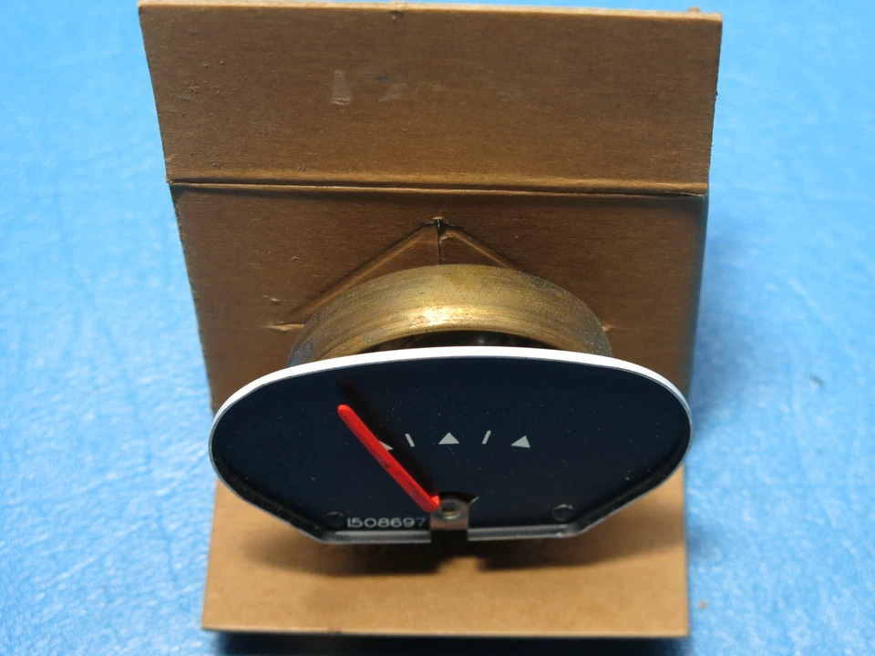 Nuevo de Lote Antiguo GM AC 1958 Pontiac Bonneville Catalina Star Chief Manómetro de Aceite 1508697 Foto 2 de 3