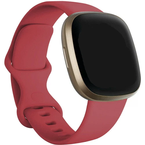 For Fitbit Versa 4/3 Sense 2/1 Soft Silicone Wrist Strap Replacement Watch Band - Picture 16 of 41