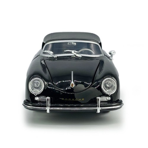 1:24 Vintage 1954 Porsche 356A Speedster Model Car Diecast Toy Collection Black - Picture 9 of 12