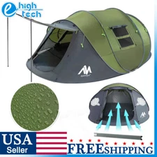 4-6 Person Automatic Instant Pop Up Outdoor Camping Tent Waterproof Double Layer