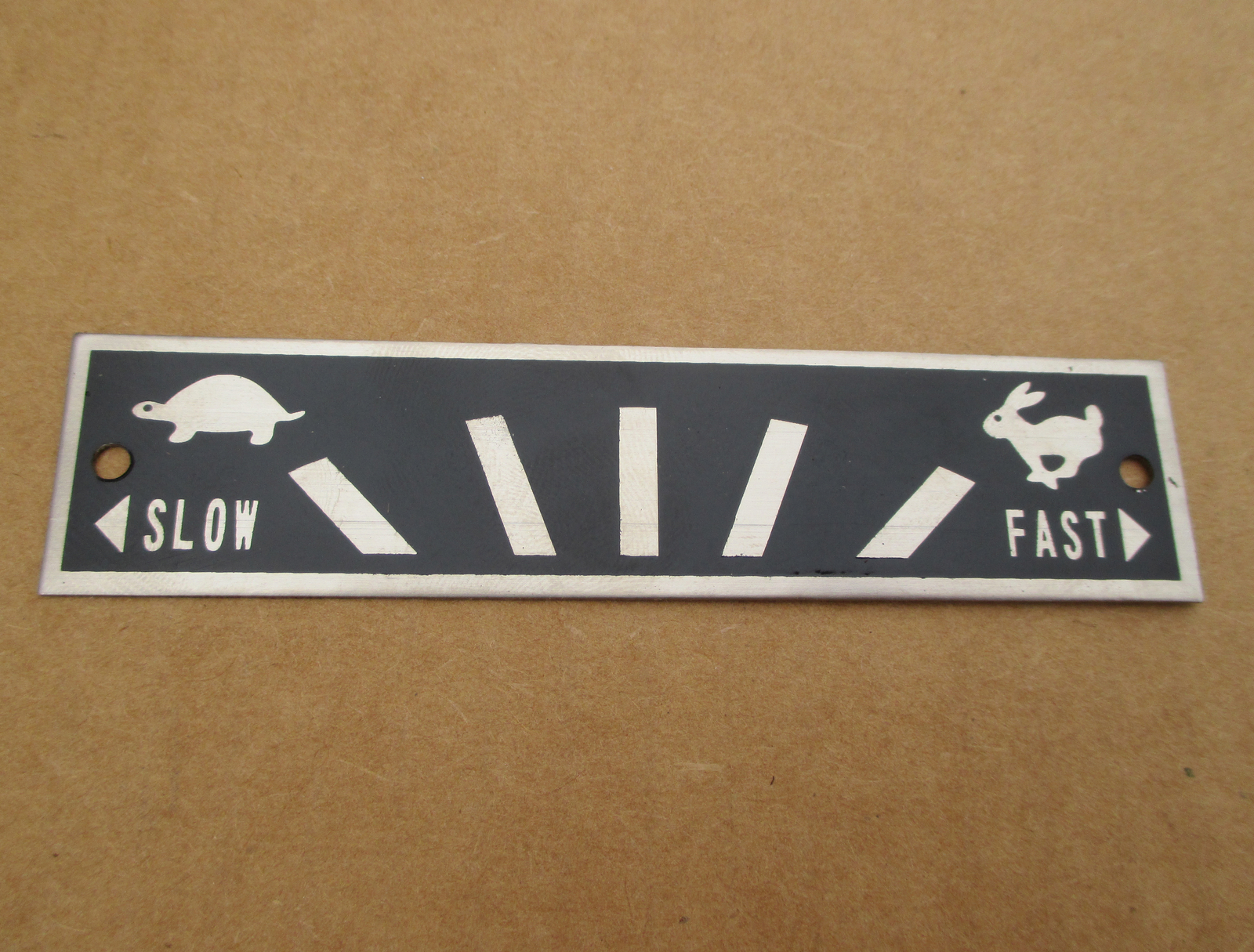 THROTTLE SPEED PLATE W/ TURTLE RABBIT FOR PART 539232R1 | eBay