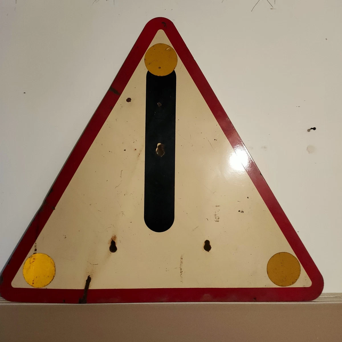 Vend plaque emaillee ovale bombee caisse - Collection
