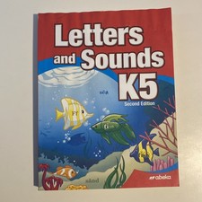 Water Damaged Abeka Letters And Sounds K5 (2n...