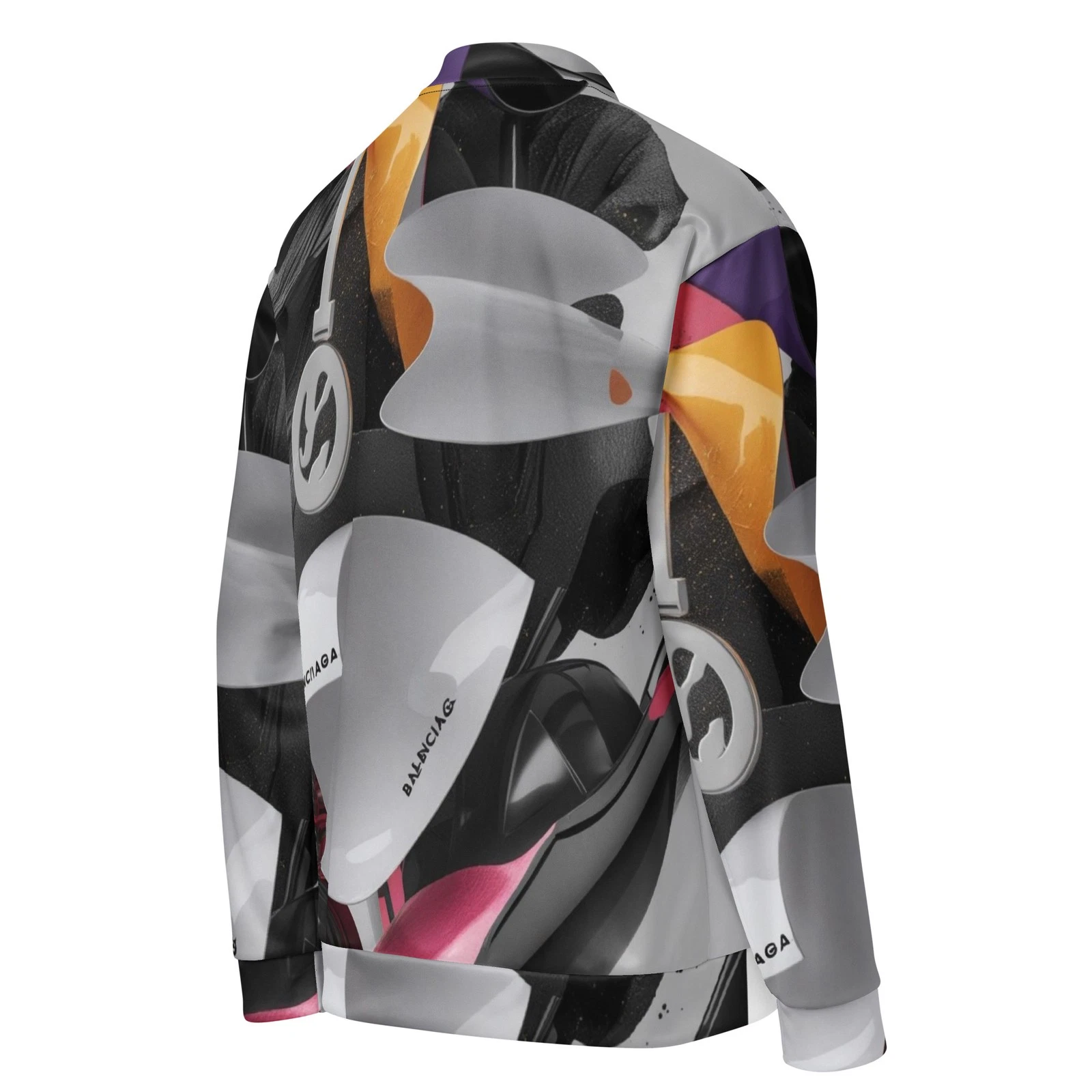 Unisex Bomber Jacket - product detail image 4