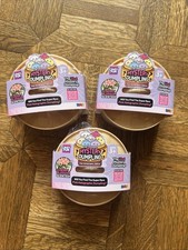 Pink Holographic Edition Mystery Squishy Dumpling Cherry Blossom Lot Of 3