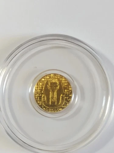 Egyptian Pharaoh Gold Coin 1/200 Troy OZ  .999 Fine  Gold
