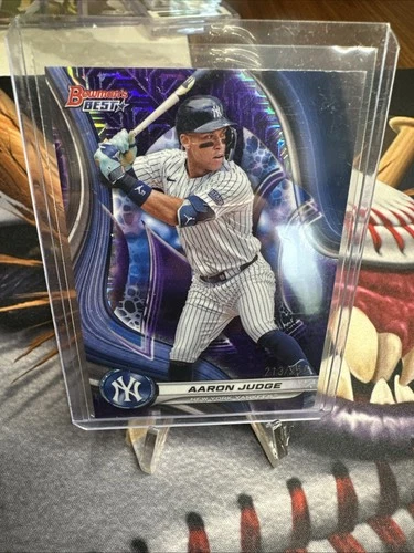 2024 Bowman's Best - Aaron Judge #43 Purple Refractor /250