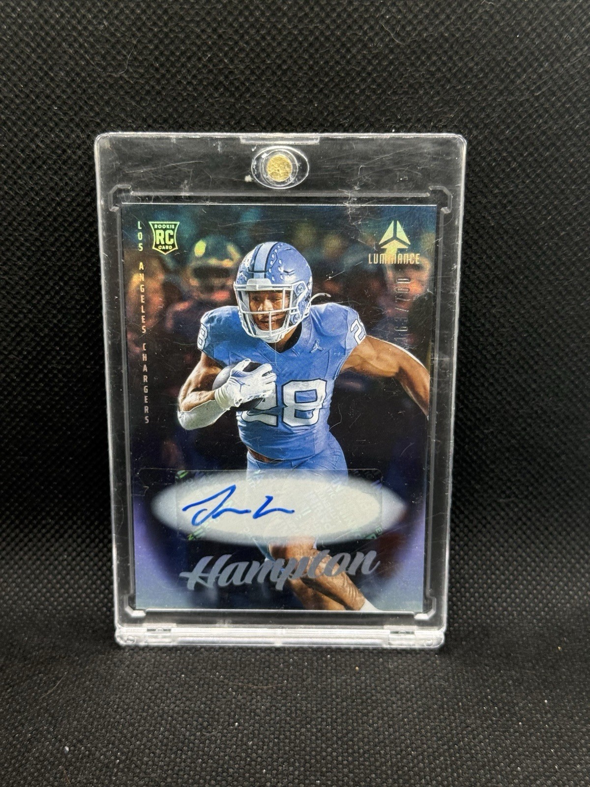 2025 Panini Luminance - Rookies Omarion Hampton #111 Autographs /700