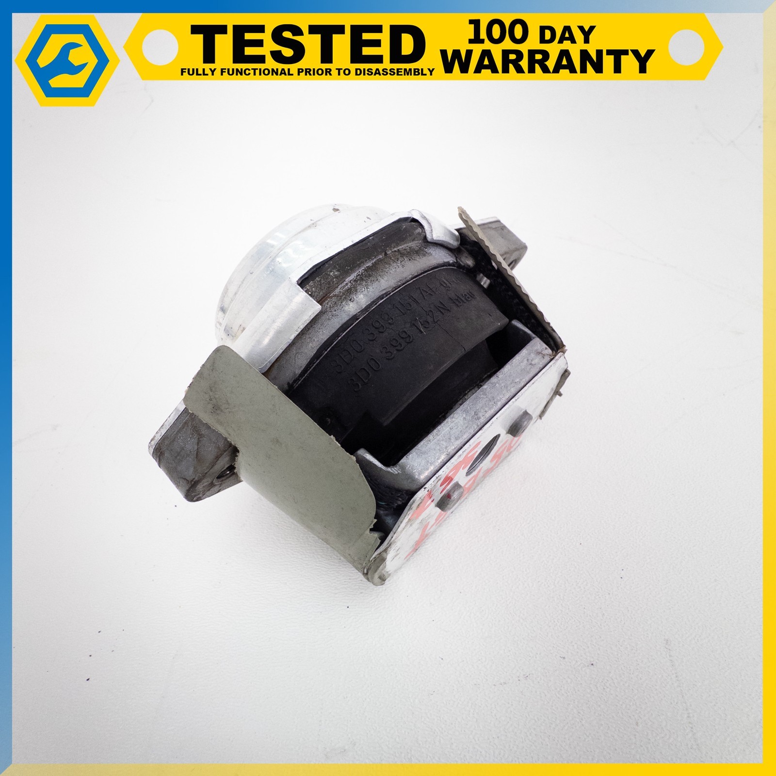 03-13 BENTLEY CONTINENTAL GT FLYING SPUR LEFT OR RIGHT ENGINE MOUNT BONDED OEM