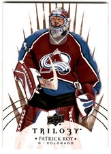2014-15 Upper Deck Trilogy Patrick Roy #93 Colorado Avalanche