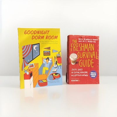 College Prep Book Bundle | Freshman Survival Guide + Goodnight Dorm Room | NEW