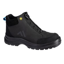Image of Portwest FE02 Ridge Composite Mid Boot S3S ESD SR FO Water Resistant- Black Blue