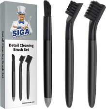 Grout Cleaner Brush Set - MR.SIGA Tile Sink Drain Crevice Detail Cleaning