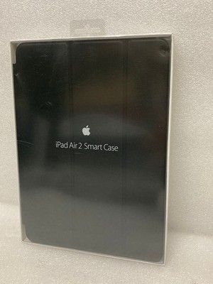 Genuine Apple iPad Air 2 Leather Smart Case Black MGTV2ZM/A