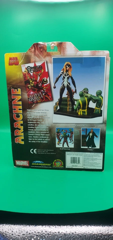 Figura Marvel Diamond Select Arachne Foto 4 de 4