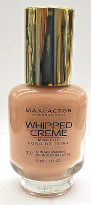 NEW Max Factor Whipped Creme Makeup-337 SUNTAN (WARM 5)