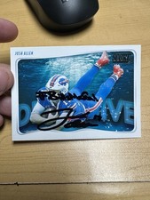 Josh allen #billsmafia Autographed Card No COA