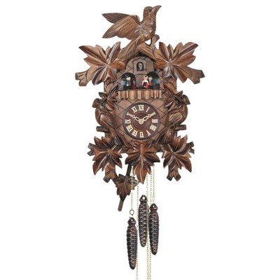 Engstler - 632 QMT - Kuckucksuhr - Quarz - Nussbaum