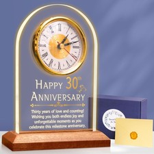 30th Anniversary Wedding Gifts for Couples 30 Years of Marriage Light Up Anni...