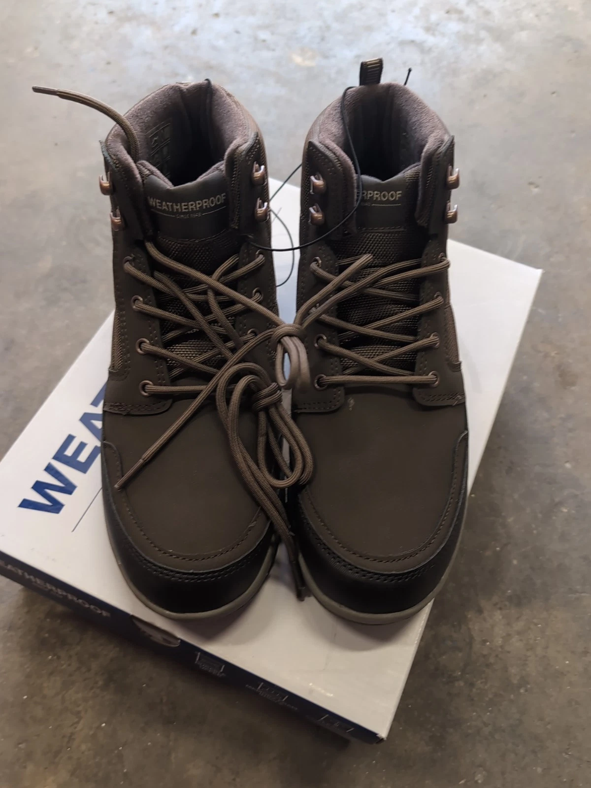 Weatherproof “Stoll Cold” Men's 9 Insulated Winter Boots Brown