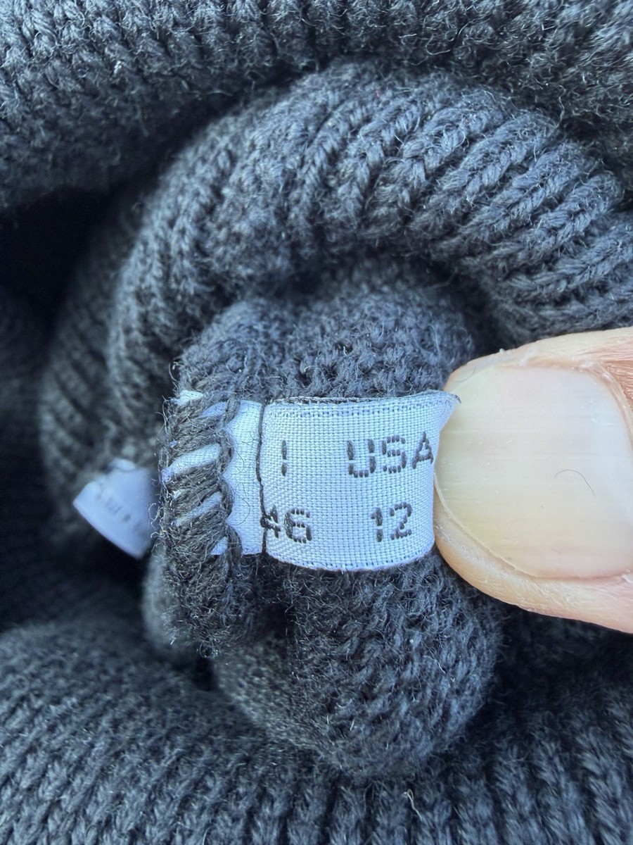 Vintage Moschino Soccer Ball Wool Turtleneck Sweater “Te Du 'Na