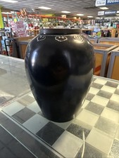 黄铜黑色日本古董花瓶| eBay