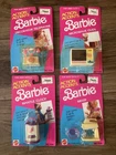 Vintage Barbie Action Accents Set Of 4 Telephone Microwave Mixer Mantle Clock
