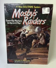 Mosby's Raiders: Guerilla Warfare in the Civil War 1985 Solitaire Board Game