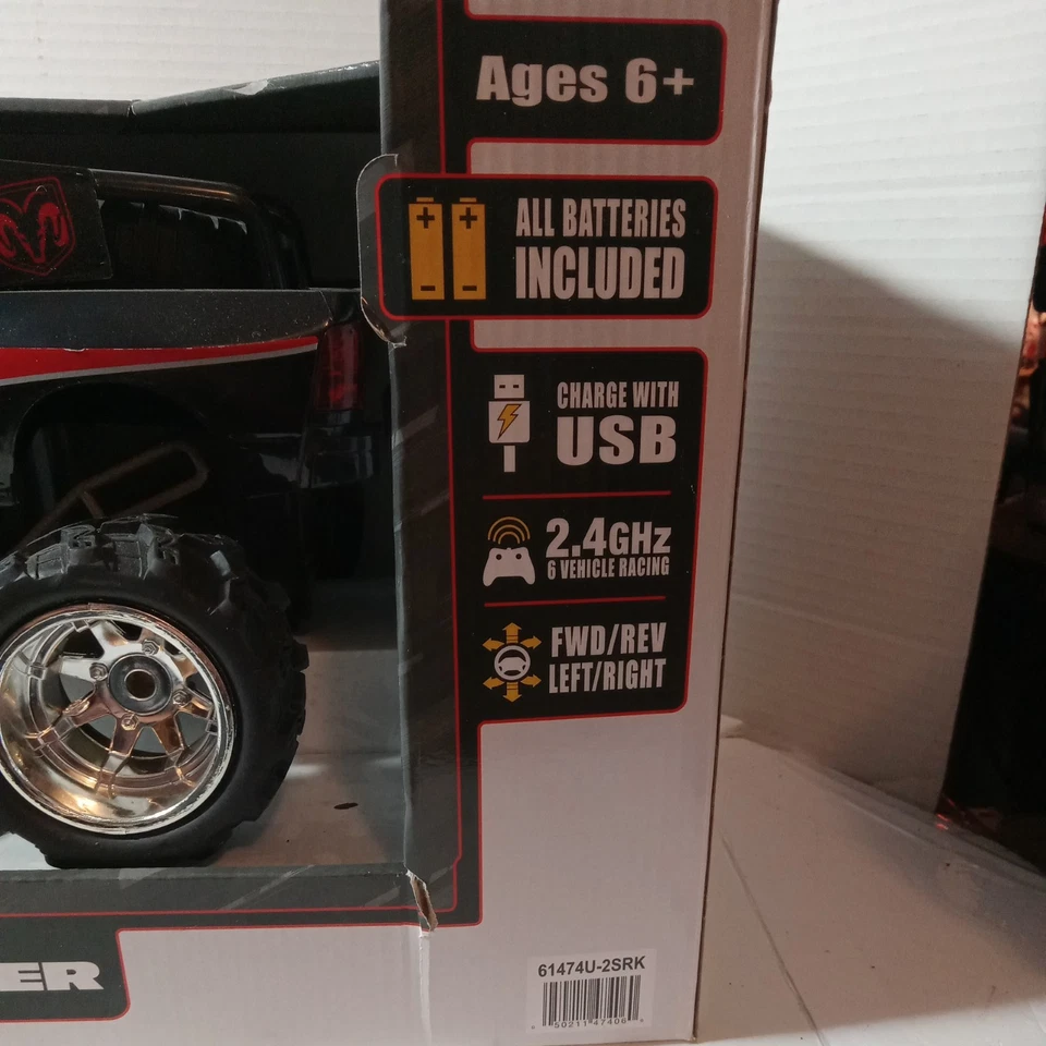 Nuevo Camión Radio Control Bright RC Escala 1:14 RAM Runner 2.4GHz USB ¡¡¡TOTALMENTE NUEVO!!!! Foto 3 de 4