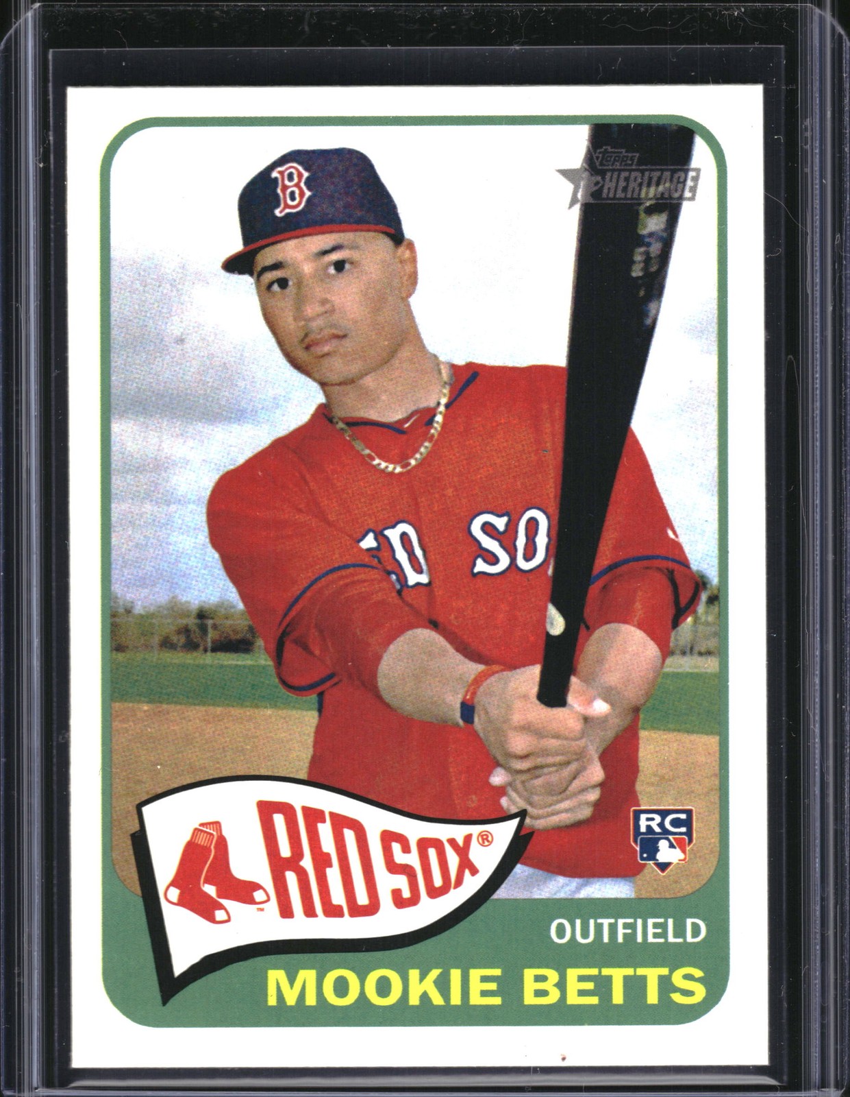 2014 Topps Heritage #H558 Mookie Betts