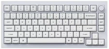 Keychron - Q1 75% Custom Wired RGB Mechanical Keyboard with Programmable QMK/...