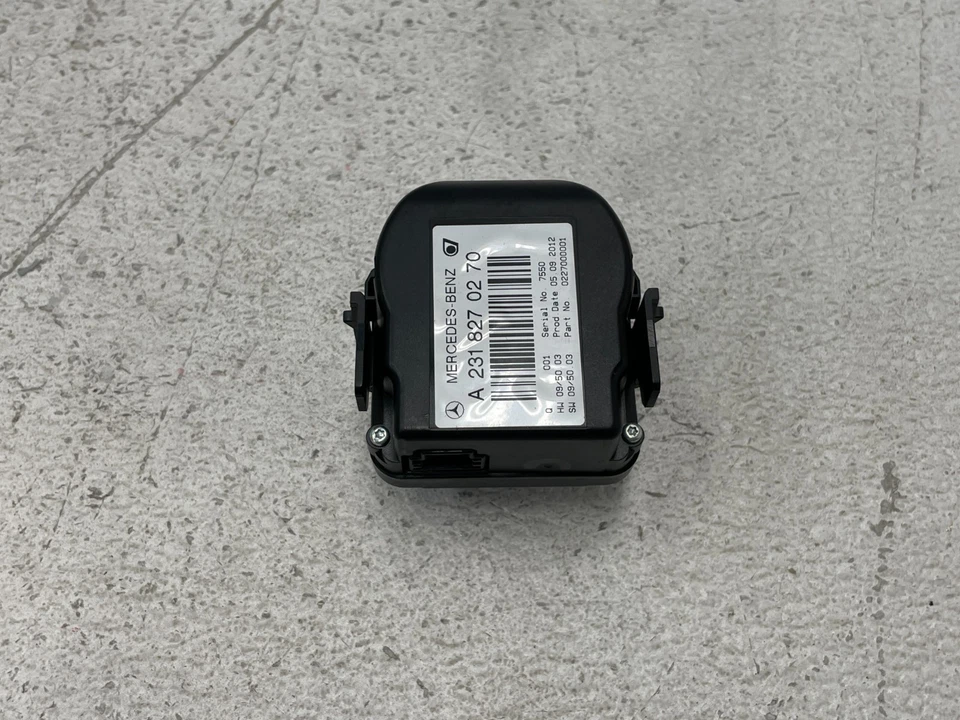 13-16 Mercedes SL550 SL400 R231 painel central relógio analógico display 1587 fabricante de equipamento original - Imagem 3 de 4