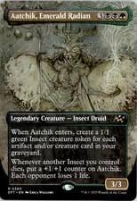 Aatchik, Emerald Radian (Borderless) Aetherdrift DFT Normal NM