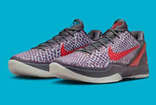 MENS KOBE 6 PROTRO 3D DARK GREY/CHLORINE BLUE...